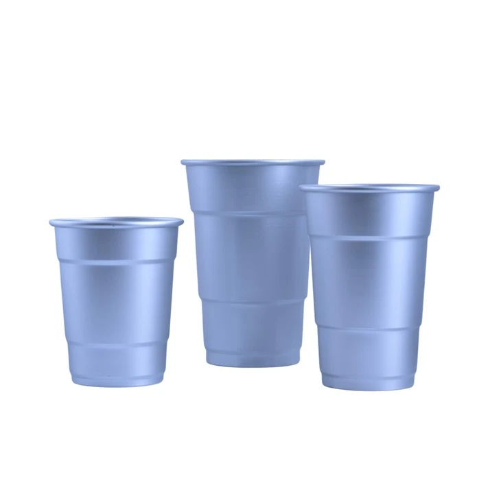 Aluminum Cold Drink Cups Beer Mugs factory
